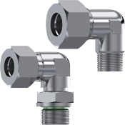 Tube to Thread Male Stud Elbows