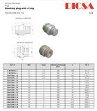 Blanking Plugs L Series Light, BUZ | TTA Hydraulics