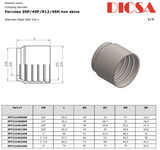 Collar Non-Skive 4SP Hose | TTA Hydraulics