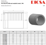 Collar for R7/R8 Hose, COL/R7/8 | TTA Hydraulics