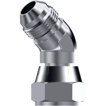 JIC Male to Female Swivel 45 Elbow, E3/MJ/FJ