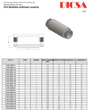 Bulkhead Connectors, L Series Light, ESV-L-BH