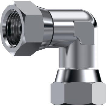 BSP Female Elbow Swivel Adaptor, E-FB-SWI-90