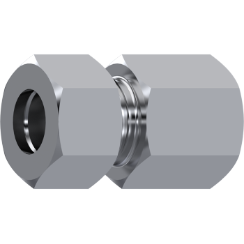 Tube Female Stud Coupling to BSP, L-Series, GAI-LR