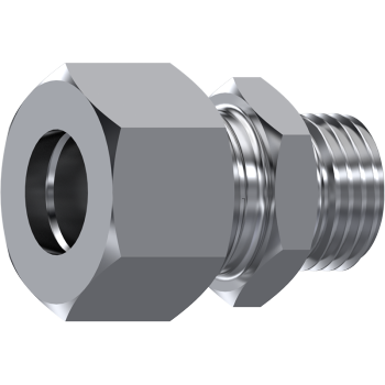 Tube Male Stud Coupling to UNF, S-Series, GE/SUNF | TTA Hyd