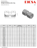 Swivel Unions, S-Series, GZ/S | TTA Hydraulics