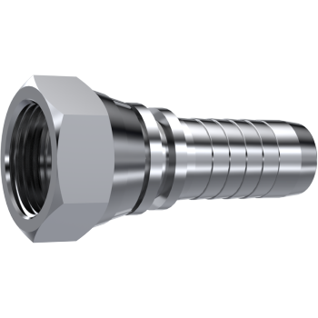 BSP Female Flat Face Straight Hose End | TTA Hydraulics