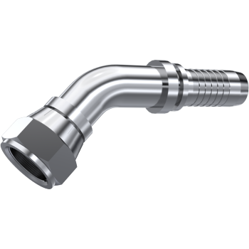 JIC Female 45 Elbow Hose End | TTA Hydraulics