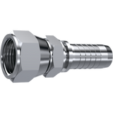 JIC Female Straight Double Hex Hose End | TTA Hydraulics