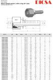 Metric Female Hose End, L-Series | TTA Hydraulics