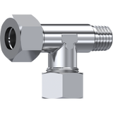 Tube Stud Barrel T-Piece to Metric,L&S Series, LE | TTA Hyd