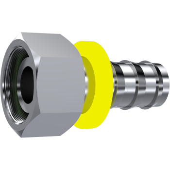 Metric Female Push Lock Fitting Hose End | TTA Hydraulics