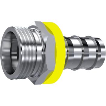 Metric Male to Push Lock Hose End | TTA Hydraulics
