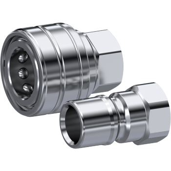 Quick Coupler Free Flow BSP | TTA Hyd