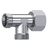 Tube Stud Barrel T-Piece Adjustable, L Series Light, EVL