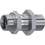 Bulkhead Connector Straight, S Series Heavy, SV-S-BH-STR