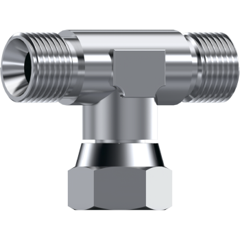 BSP Male to Female Swivel Branch T-Piece Adaptor | TTA Hyd