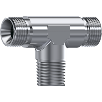 BSP Male to NPT Male Branch T- Piece | TTA Hyd