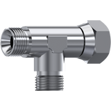 BSP Male to Female Swivel Run T-Piece Adaptor | TTA Hyd
