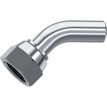 BSP Flat Face Female Weldon Elbow 45° | TTA Hyd