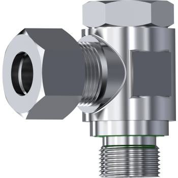 Banjo Elbow Connector to Metric, S Series Heavy, WHO-SM-90